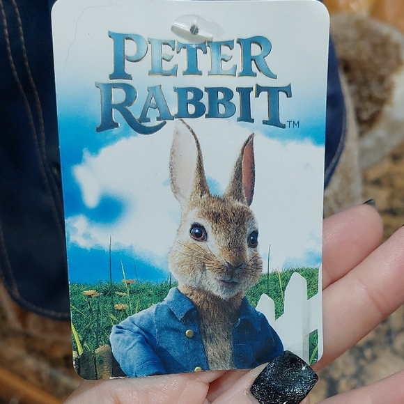Peter Rabbit Large Standing Stufffed Animal - Picture 2 of 5